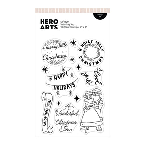 Hero Arts Wishing You Stamp Set