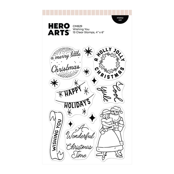 Hero Arts Wishing You Stamp Set