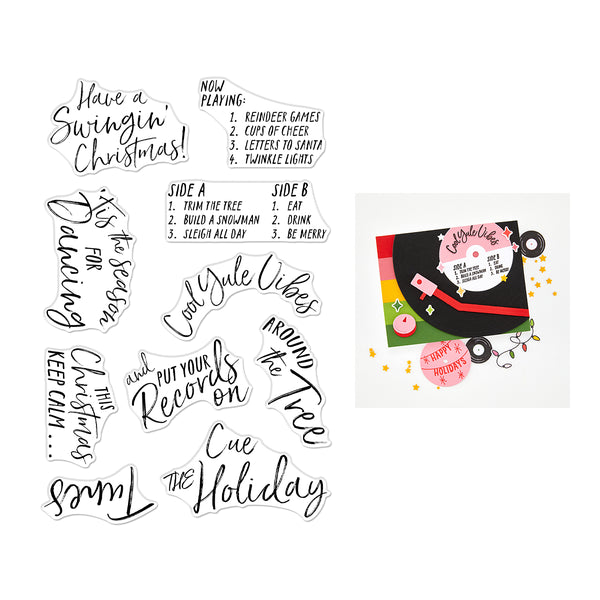Hero Arts Swingin' Christmas Stamp Set