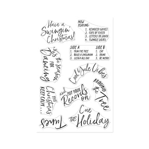 Hero Arts Swingin' Christmas Stamp Set