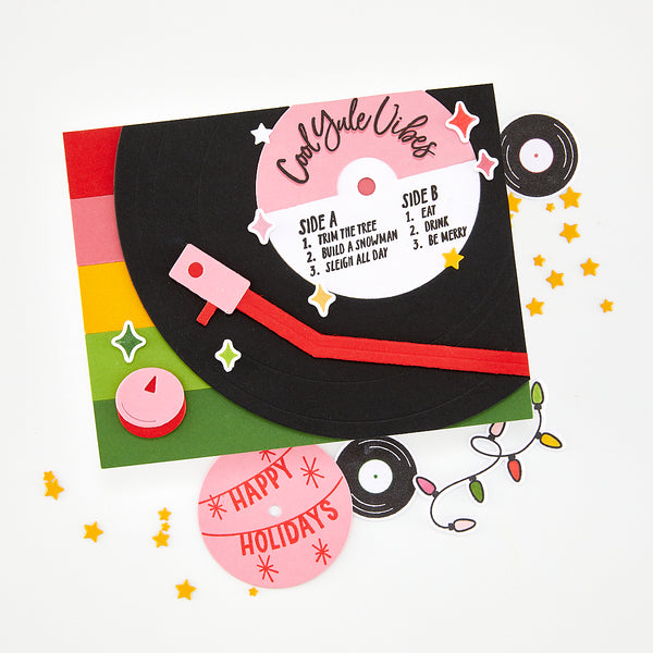 Hero Arts Drop the Needle Die Set