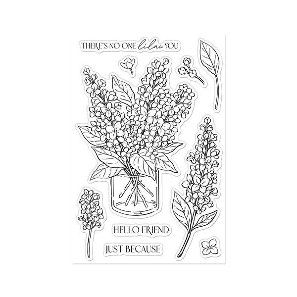 Hero Arts No One Lilac You Clear Stamp Set