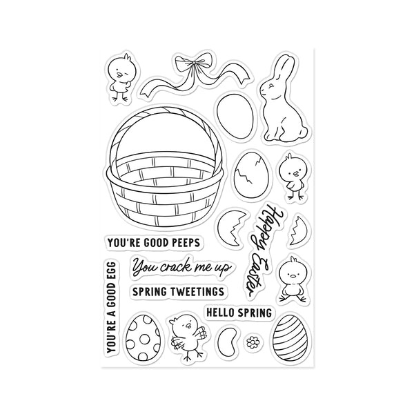 Hero Arts Spring Tweetings Clear Stamp Set