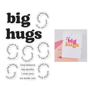 Hero Arts Big Hugs Stamp Set by Carly Tee