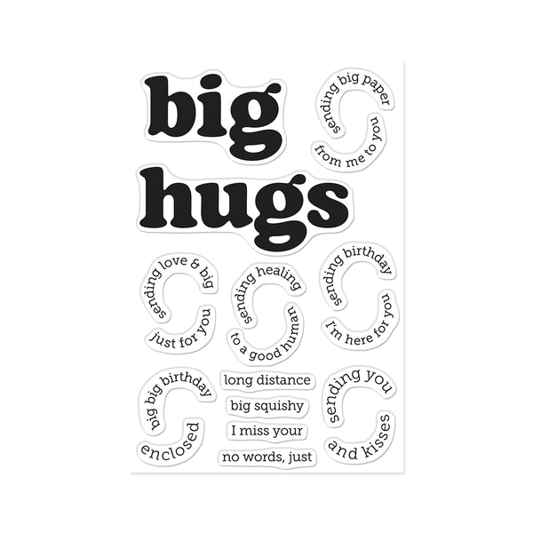Hero Arts Big Hugs Stamp Set by Carly Tee