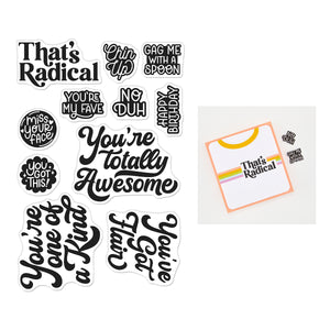 Hero Arts Totally Awesome Stamp Set