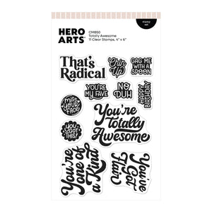 Hero Arts Totally Awesome Stamp Set