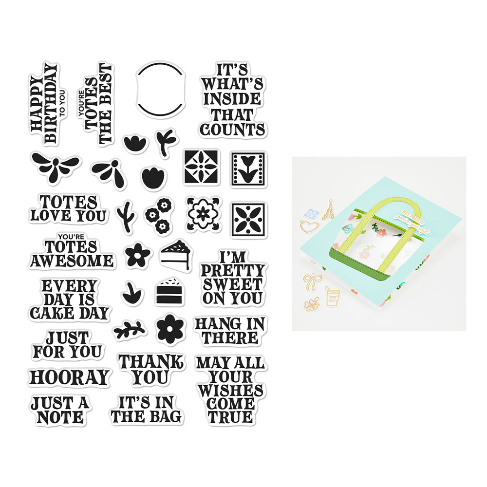 Hero Arts Totes the Best Stamp Set