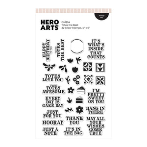Hero Arts Totes the Best Stamp Set