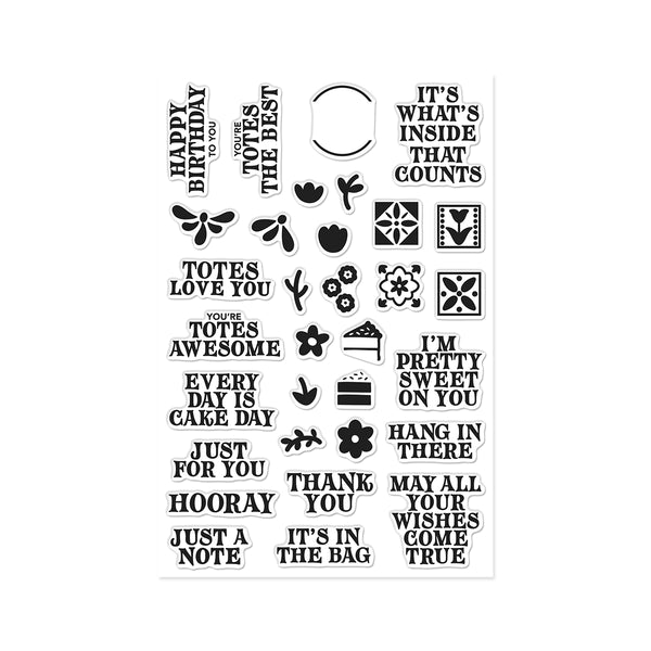Hero Arts Totes the Best Stamp Set