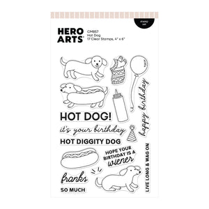 Hero Arts Hot Dog Clear Stamp Set