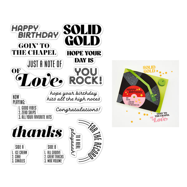 Hero Arts Solid Gold Stamp Set