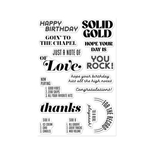 Hero Arts Solid Gold Stamp Set
