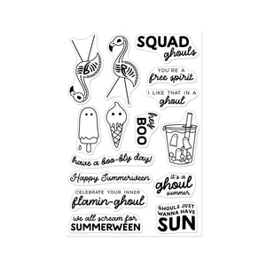 Hero Arts Ghoul Summer Stamp Set