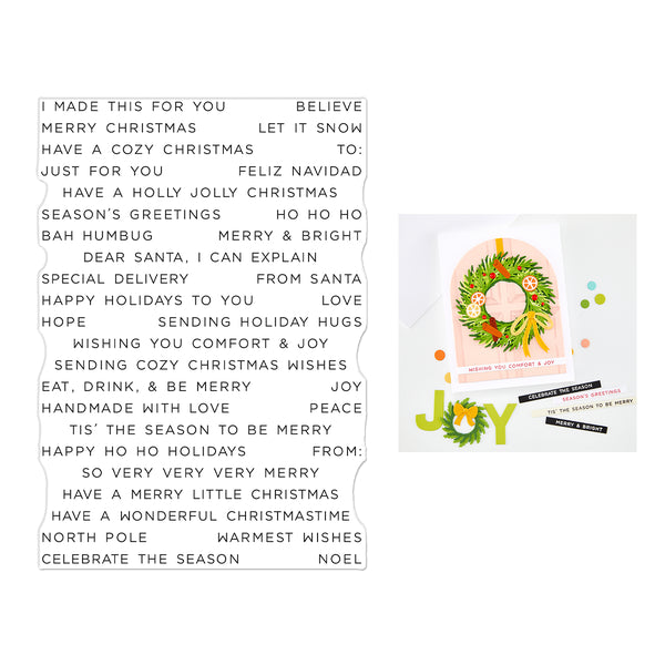 Hero Arts Season's Greetings Stamp Set