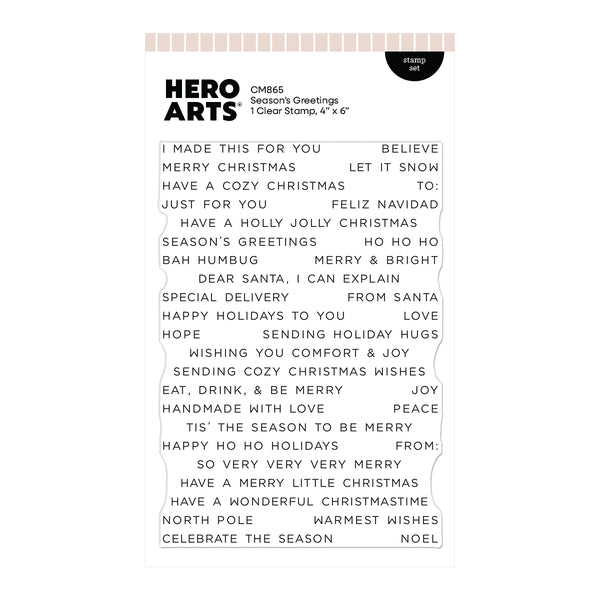 Hero Arts Home for the Holidays Want It All Bundle