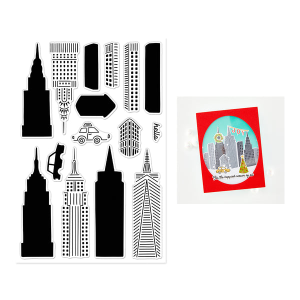Hero Arts In the City Stamp Set