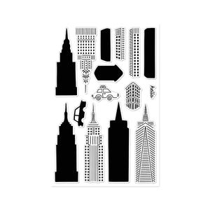 Hero Arts In the City Stamp Set