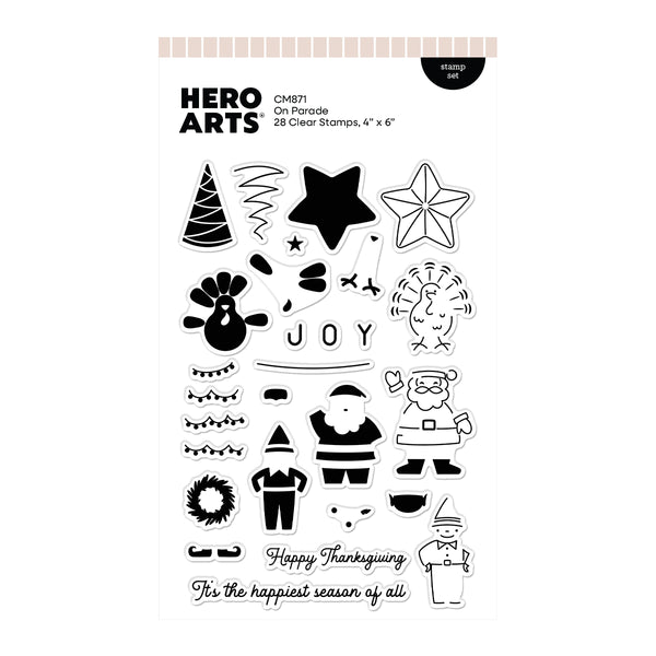 Hero Arts On Parade Stamp Set