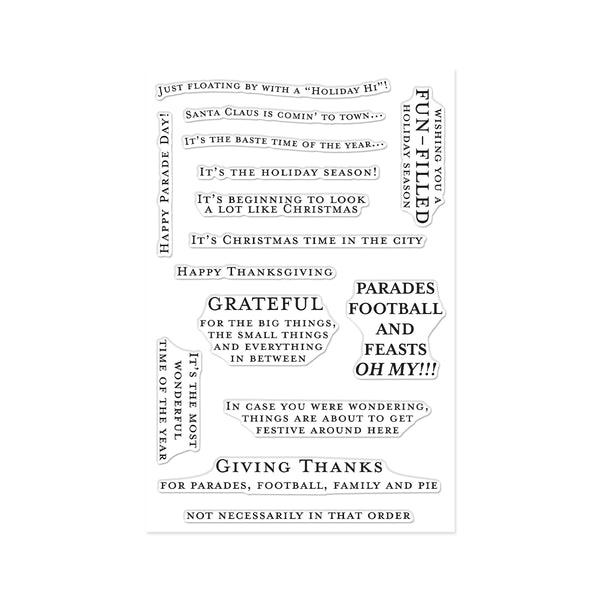 Hero Arts The Holiday Season Stamp Set