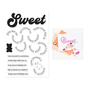 Sweet Wishes Stamp Set by Carly Tee
