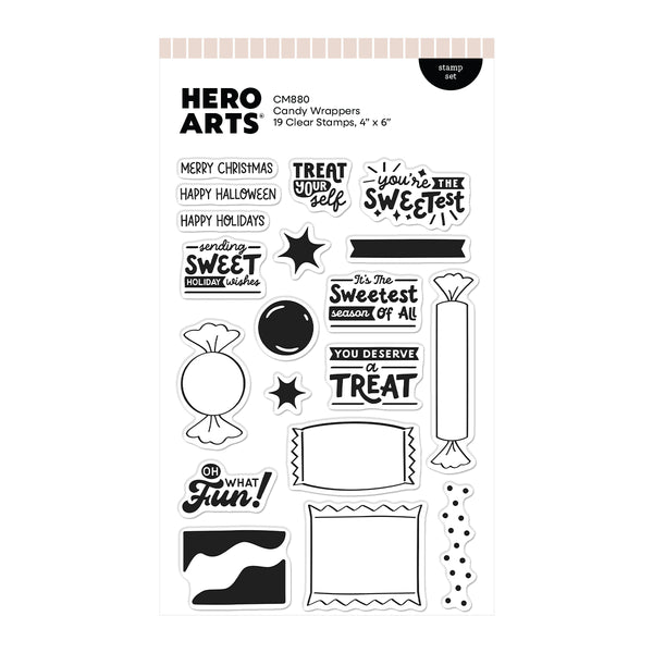 Candy Wrappers Stamp Set by Carly Tee