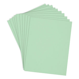 Mint ColorWheel Cardstock 8.5" x 11" - 10 Sheets