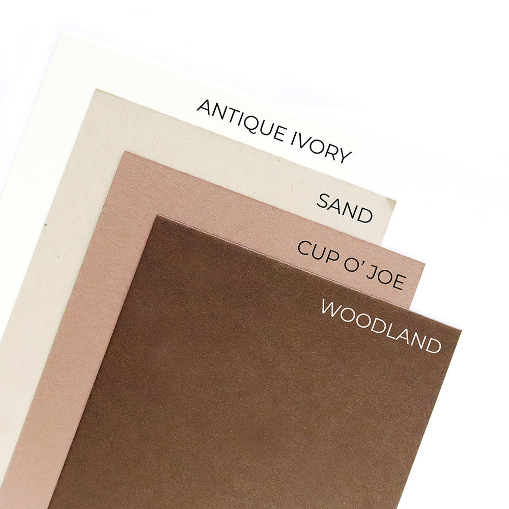 Hero Arts Cup O' Joe Hero Hues Premium Cardstock 8.5 x 11" - 10 Pack