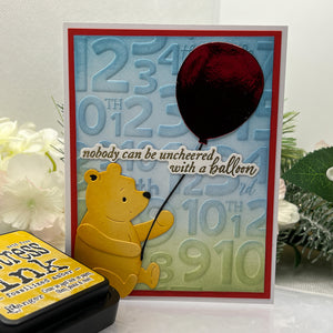 A Very Happy Birthday Sentiments Press + Foil Plate & Die Set