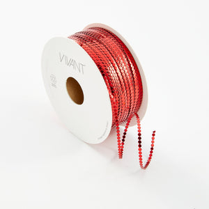 Vivant - Circle' Red Metallic Cord (54 yards)