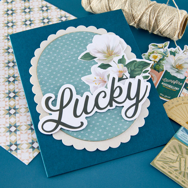Rosie's Studio Clementine Diecut Cardstock  Ephemera