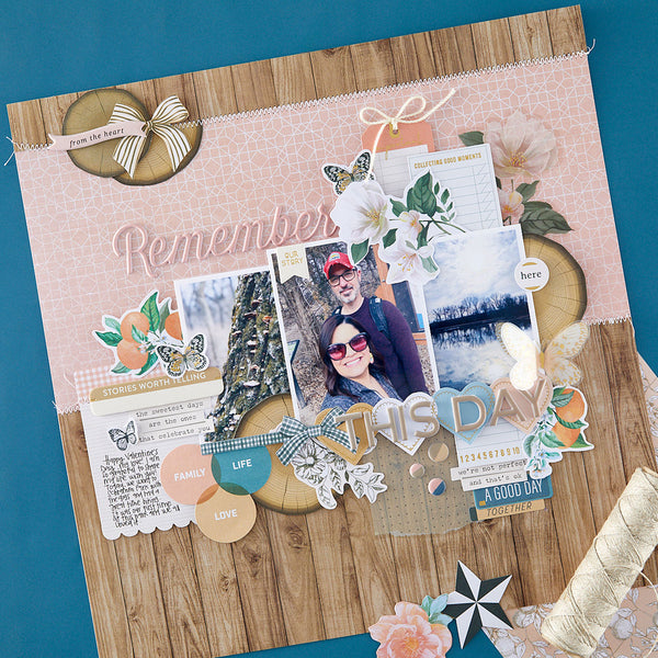 Rosie's Studio Clementine Diecut Cardstock  Ephemera