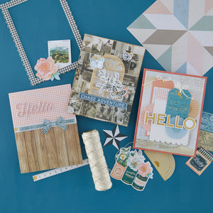 Rosie's Studio Clementine Diecut Cardstock  Ephemera