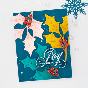 Bold Holly Die Set