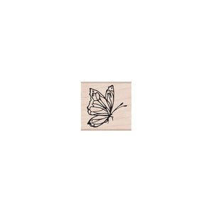 Hero Arts Side View Butterfly Wood Stamps