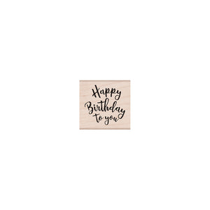 Hero Arts Happy Birthday To You Wood Stamp