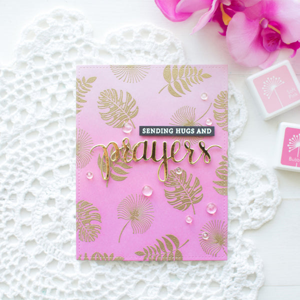 Hero Arts Prayers Stamp & Die Set