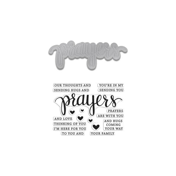 Hero Arts Prayers Stamp & Die Set