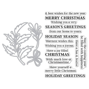 Hero Arts Holly Berries XL Stamp & Die Set