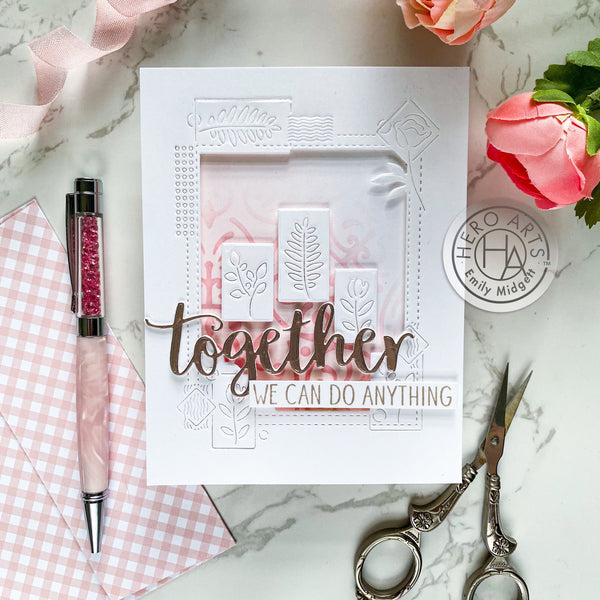 Hero Arts Together Stamp & Die Set