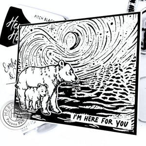 Hero Arts Bear Hugs Stamp & Die Set