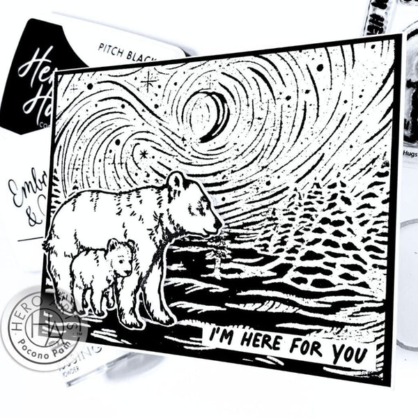 Hero Arts Bear Hugs Stamp & Die Set