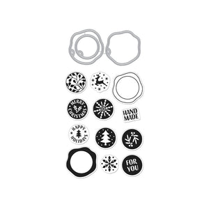Hero Arts Wax Seals Stamp & Cut Set