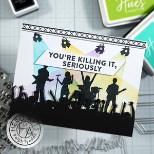 Hero Arts Essential Messages XL Stamp & Cut Set by Ralph Tyndall
