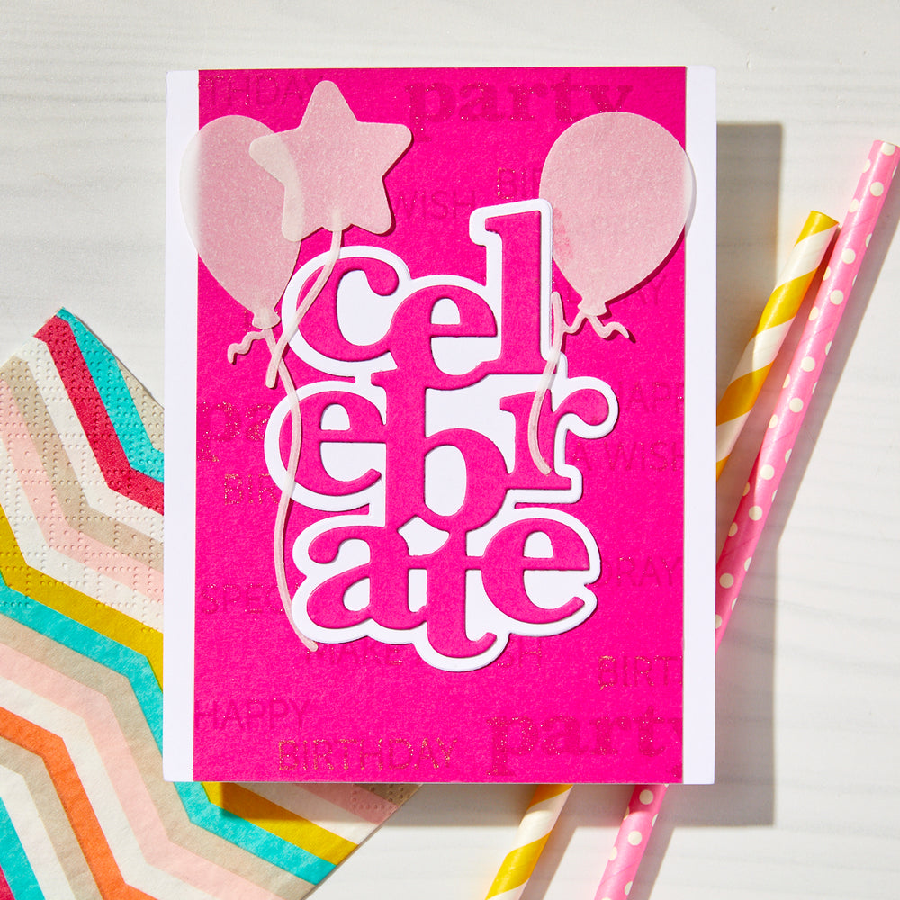 Hero Arts Its Our Anniversary Stamp & Cut Set