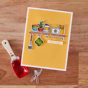 Hero Arts On the Shelf Stamp & Cut Set