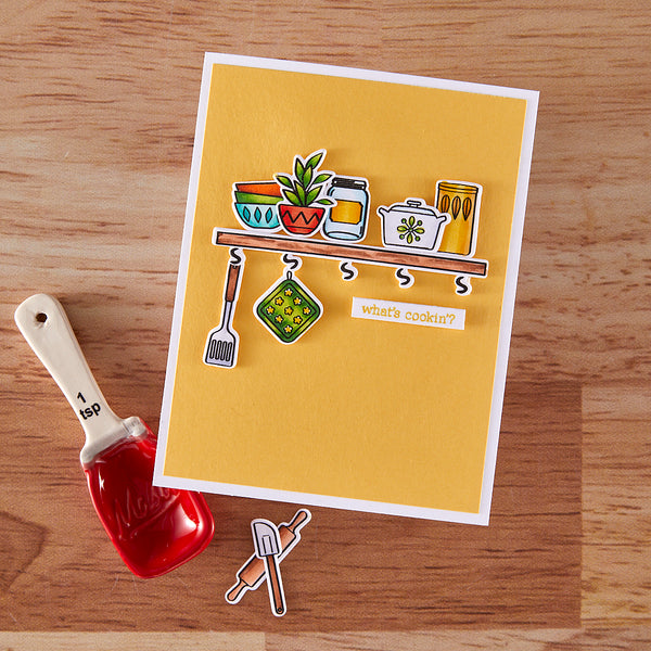 Hero Arts On the Shelf Stamp & Cut Set