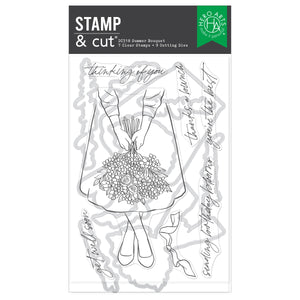 Hero Arts Summer Bouquet Stamp & Cut Set