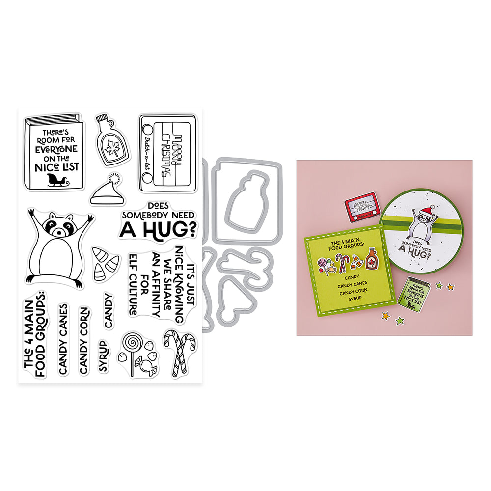 Hero Arts Elf Culture Stamp & Cut Set