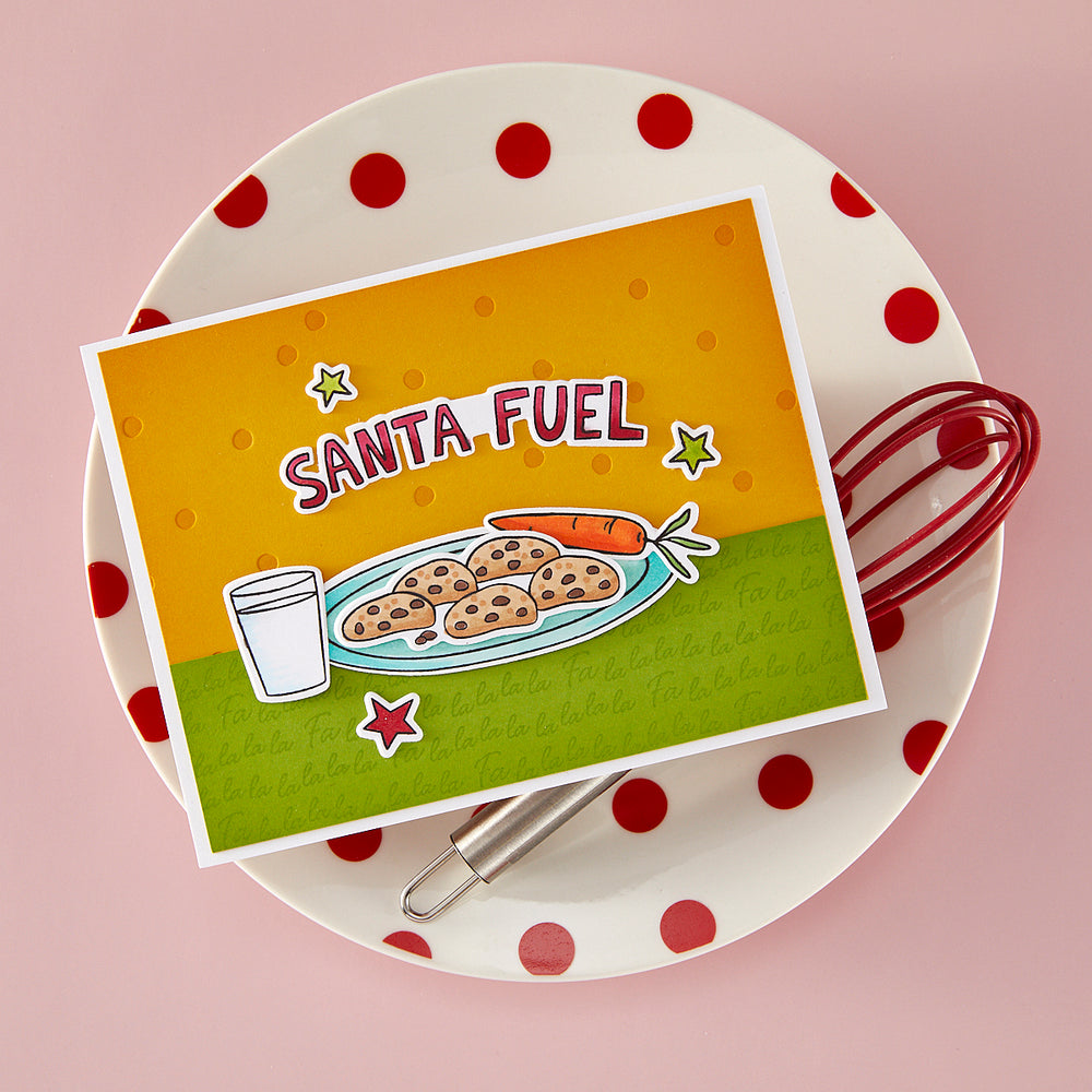 Hero Arts Santa Fuel Stamp & Cut Set